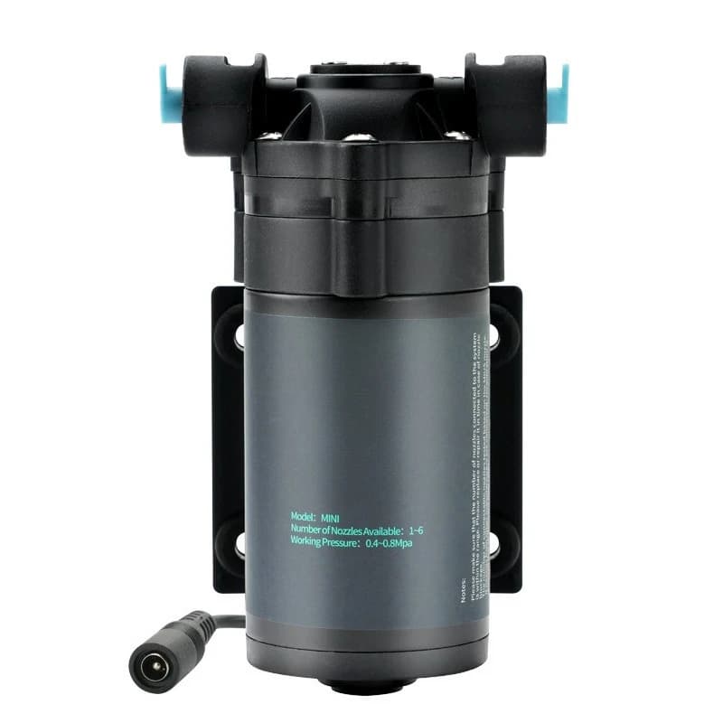 Ecological spray humidification system and plant nozzle fine atomization spraying equipment