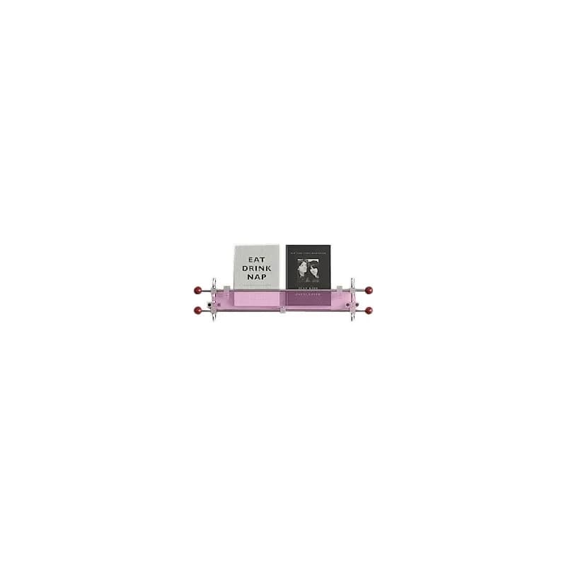 Optical axis DIY acrylic magazine rack ultra-narrow shelf simple living room decorative wall bedroom bookshelf