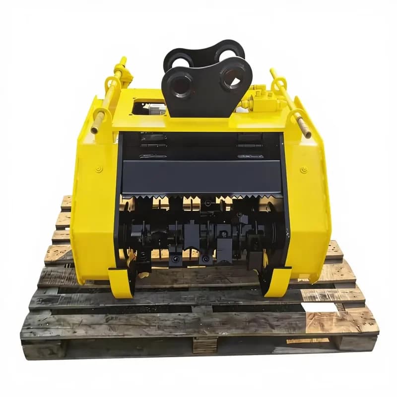 Easy Installation Excavator Flail Mower with Gearbox and Bearing for Construction and Wild Land Use