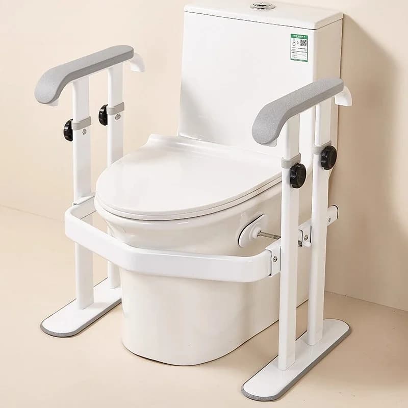 Toilet armrest elderly safety help frame toilet  toilet the elderly aid shelf railing household