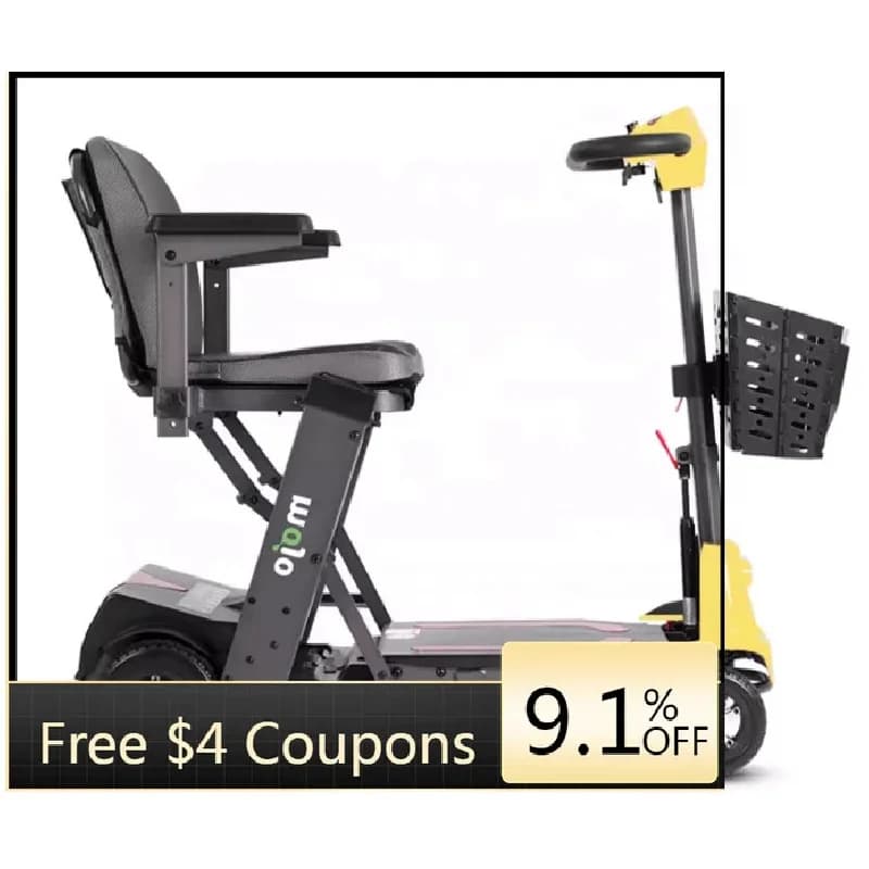 High quality commuting vehicles are safe and relile2024 China Factory Brushless Powered Folded Electric Scooter for Handicap