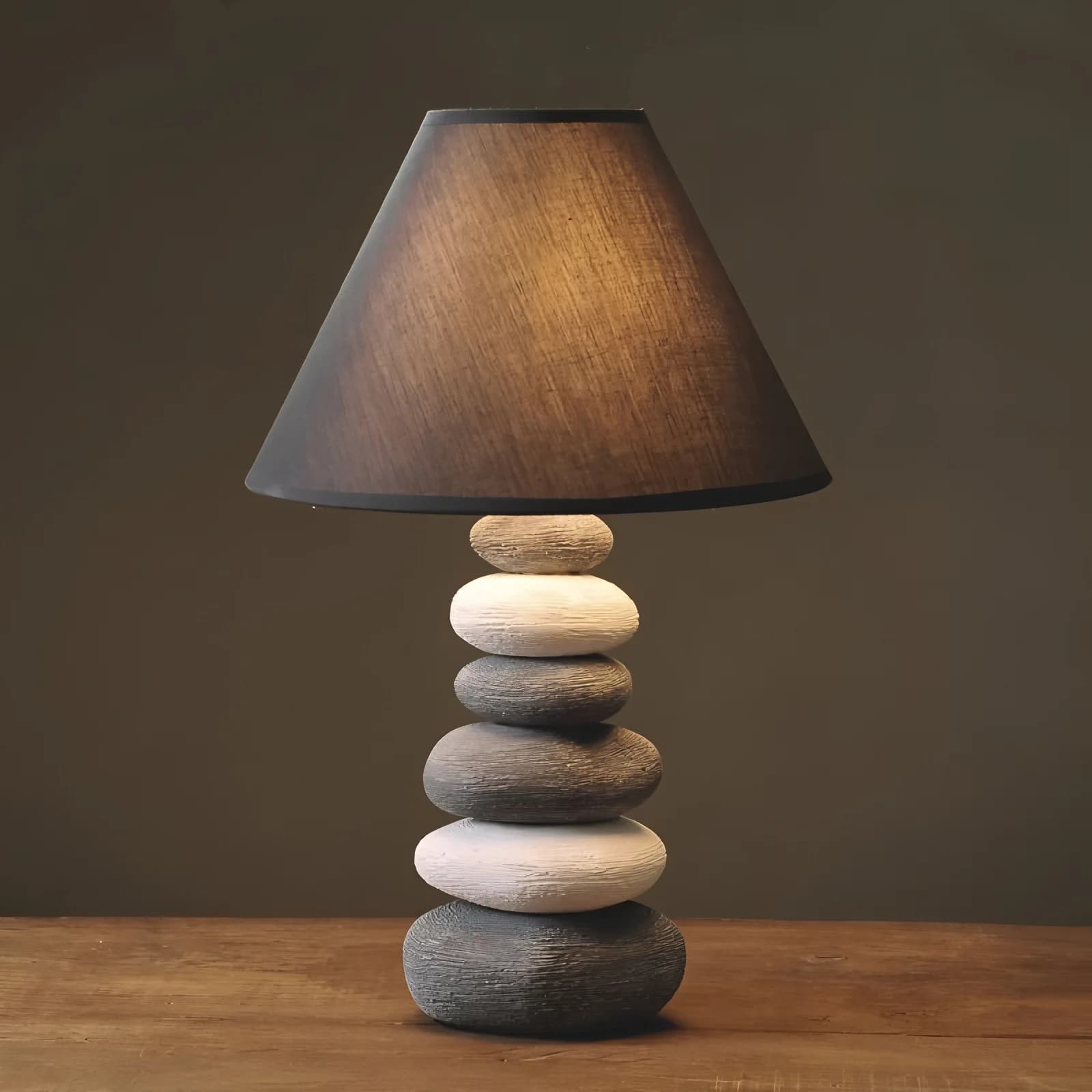 Desk lamp bedroom American eye protection warm living room fabric decoration ornament creative retro bedside lamp dining table