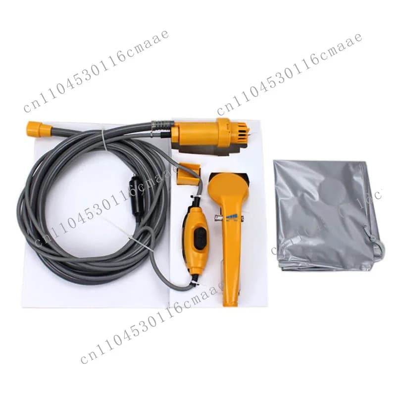 Portable Electric 12V RV Car Shower Pet Bath Washing Set Outdoor Camping Shower Accessory