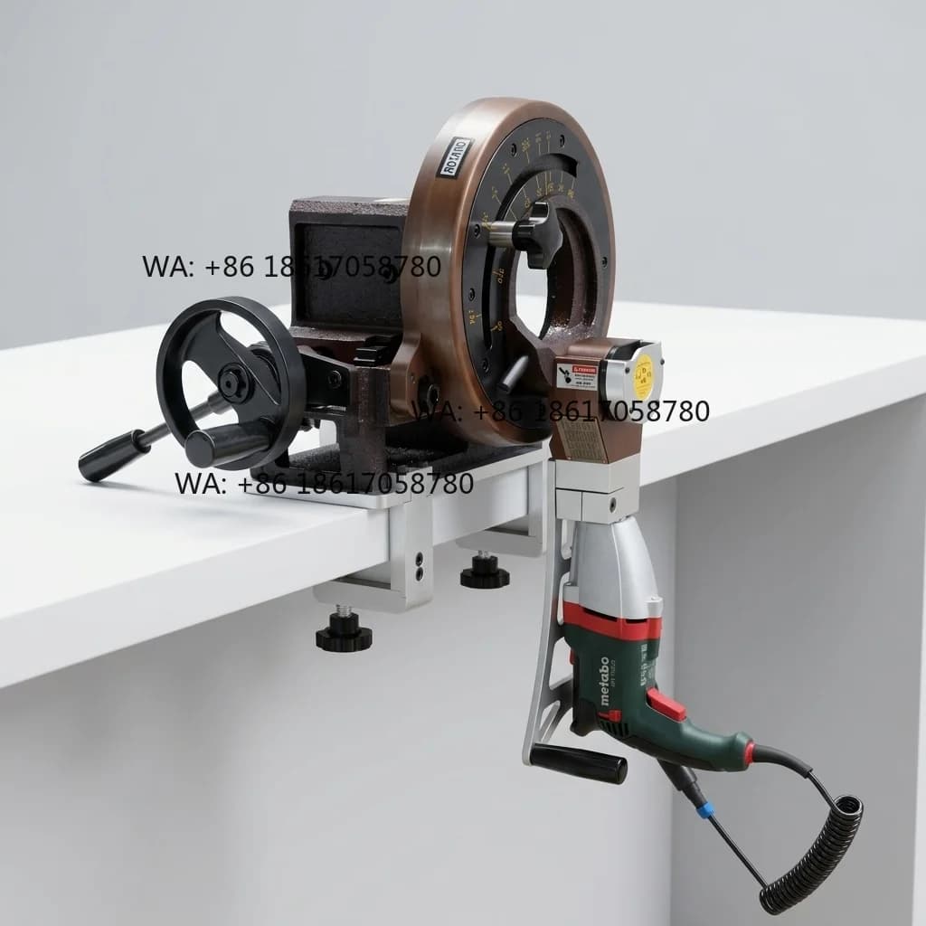 C3 Heavy Duty Manual Orbital Pipe Cutting Machine Portable High-Accuracy Stainless & Carbon Steel Aluminum Tubes 220V/110V