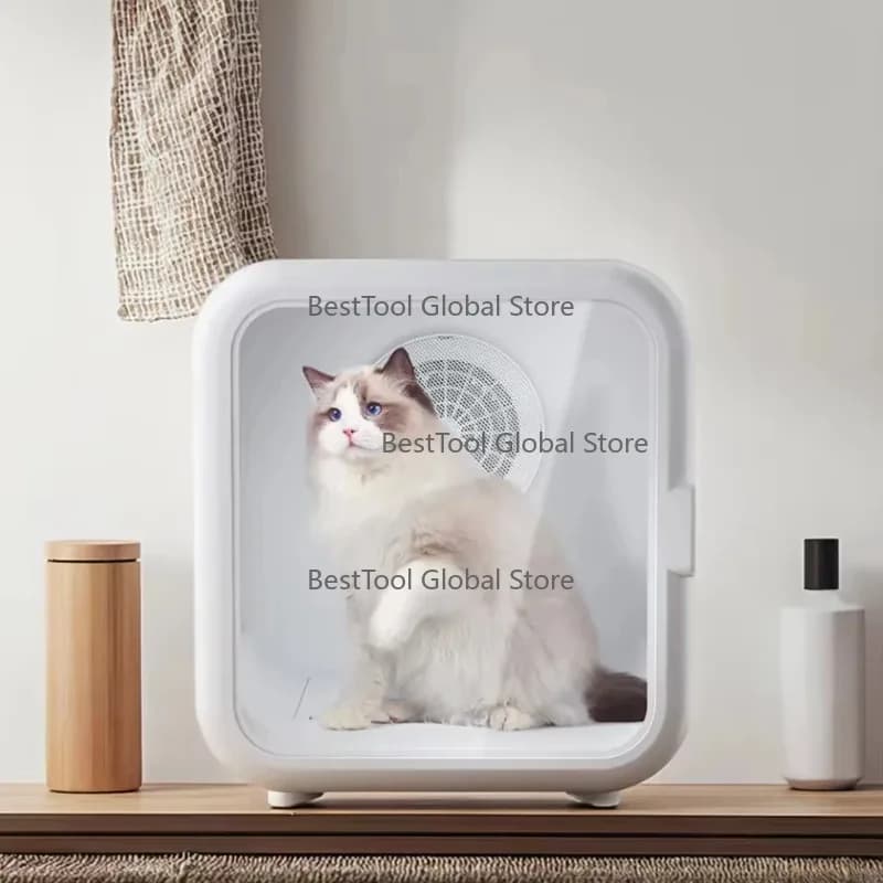 Capacity Electric Pet Hair Dr-yer Box for C-ats & Dogs Modern De-sign Customized Eco-Friendly ABS Mat-erial 60L