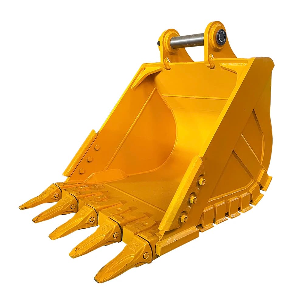 Excavator Rock Bucket 4-6-ton 0.25-0.3m³ Excavator hd Bucket Excavator Heavy Bucket High Quality Factory Direct Sales