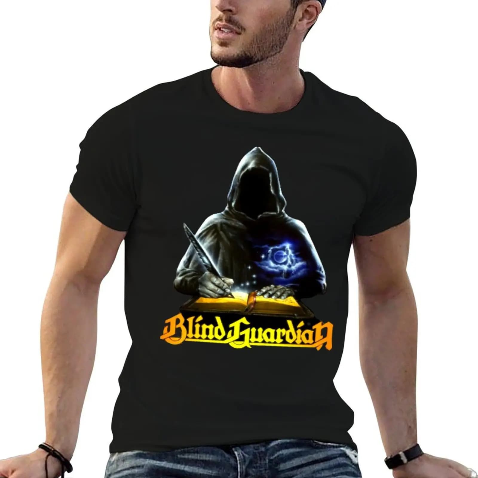 best selling of blind guardian T-Shirt summer top funny meme t-shirts mens graphic t-shirts hip hop