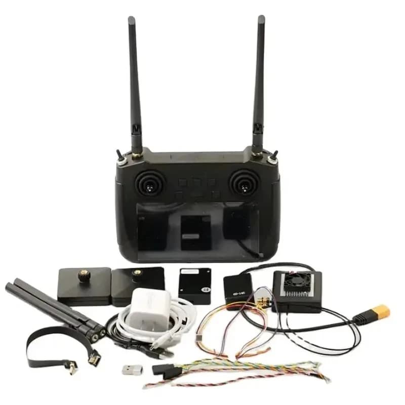 MK15 UAV Smart Controller 15KM Range Drone 1080P FPV Mini HD Transmitter Handheld Ground Station
