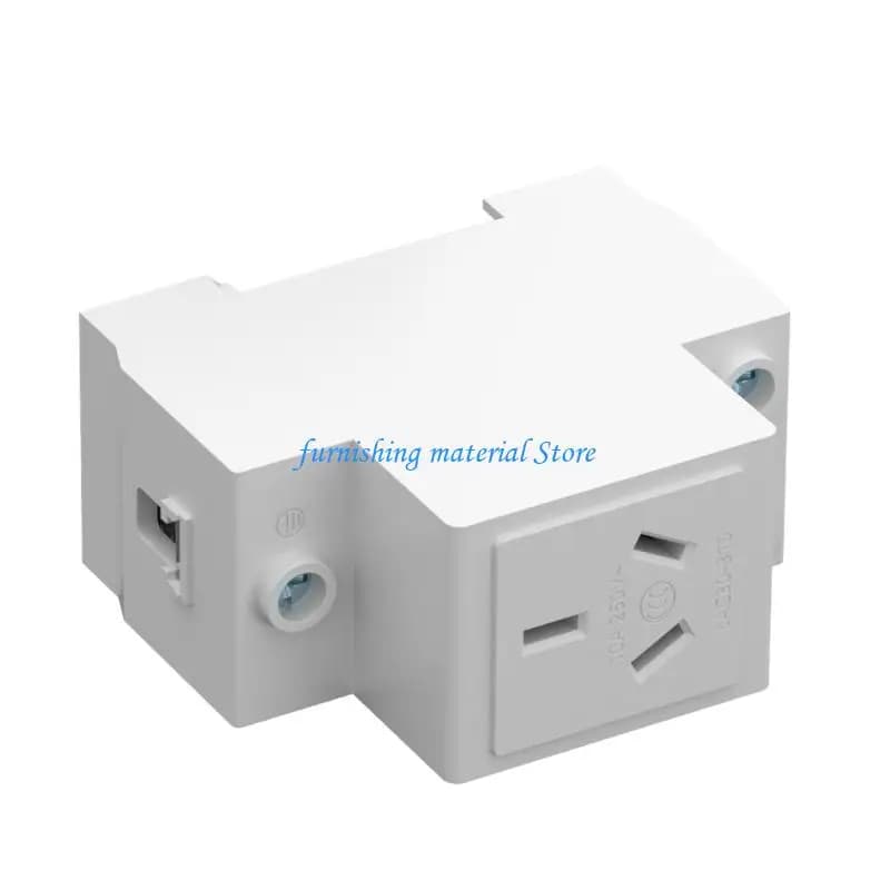 Y5GD DIN Rails Mount Socket with 3Hole/4Hole/5Hole Option For Equipment Control Box
