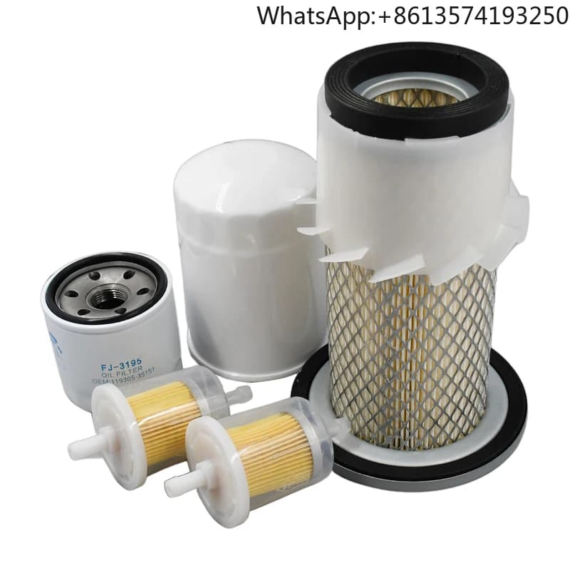 Filter Kit Compatible with Kubota Lawn Tractor G1700 G1800 G1900 G2000 GF1800