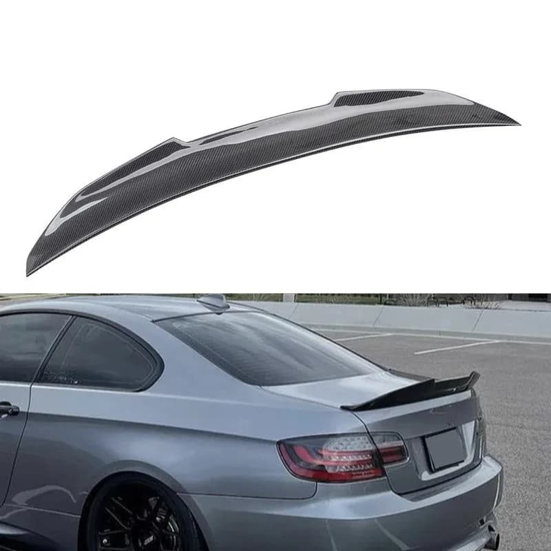 Dry Carbon Fiber Rear Trunk Wing for  E92 PSM Type Spoiler