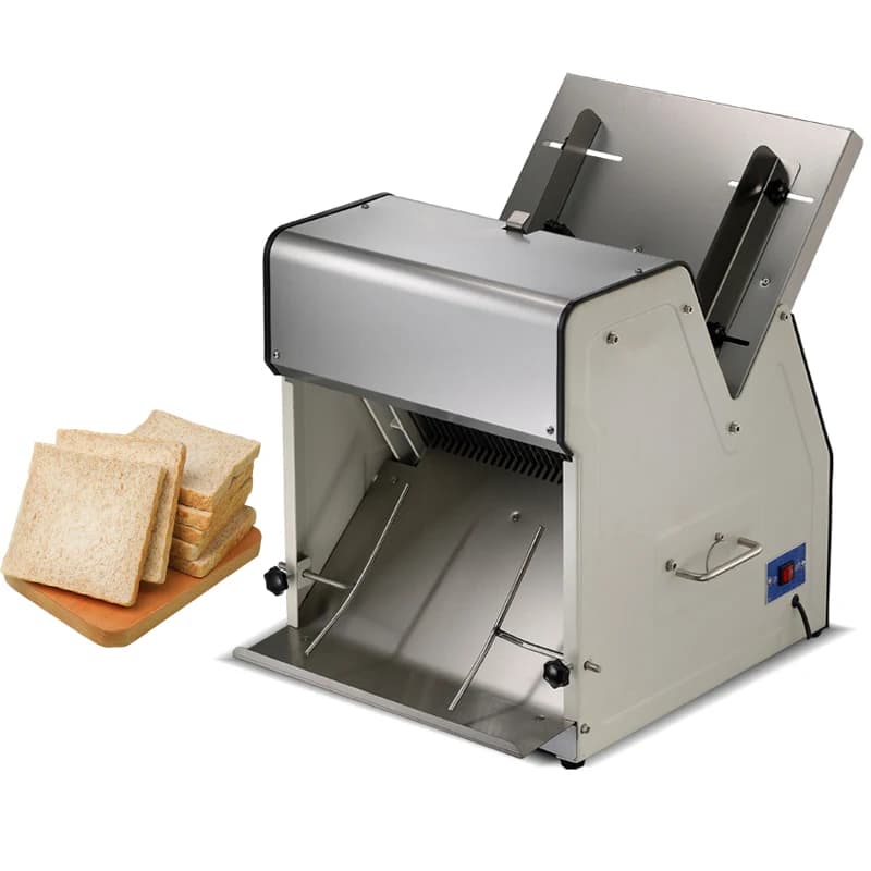 Automatic Bread Toast Slicing Machine 31 Blades 12mm Bread Cutting Machine