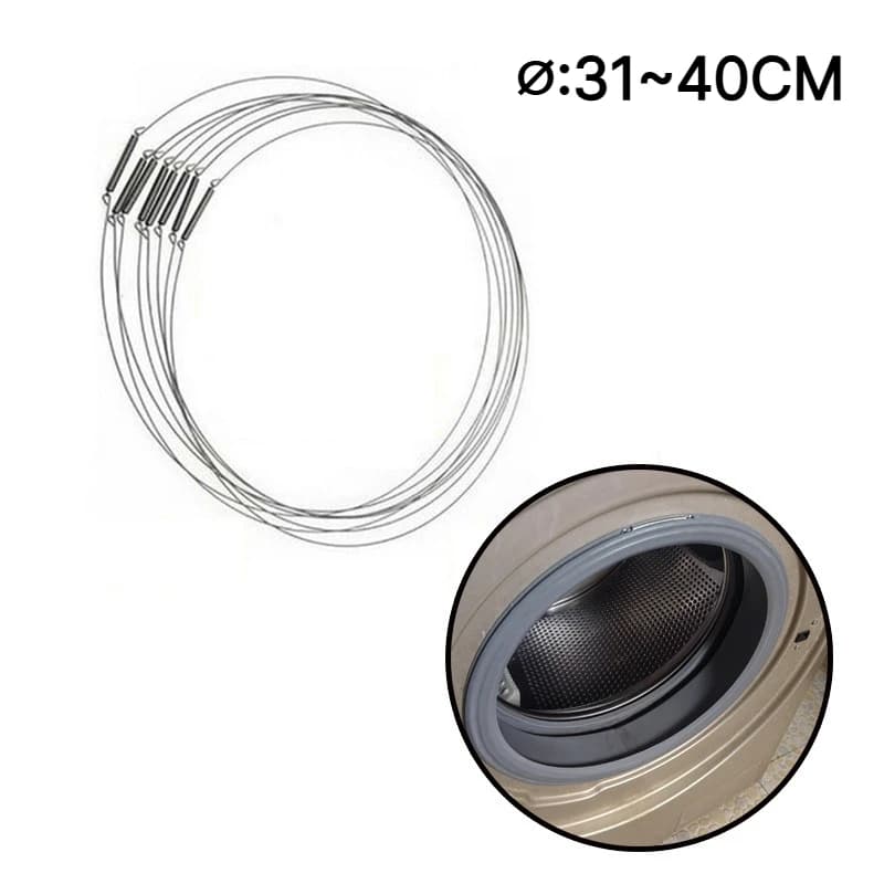 Drum Washing Machine Door Seal Wire Ring, Spring, Repair Parts, universal Type