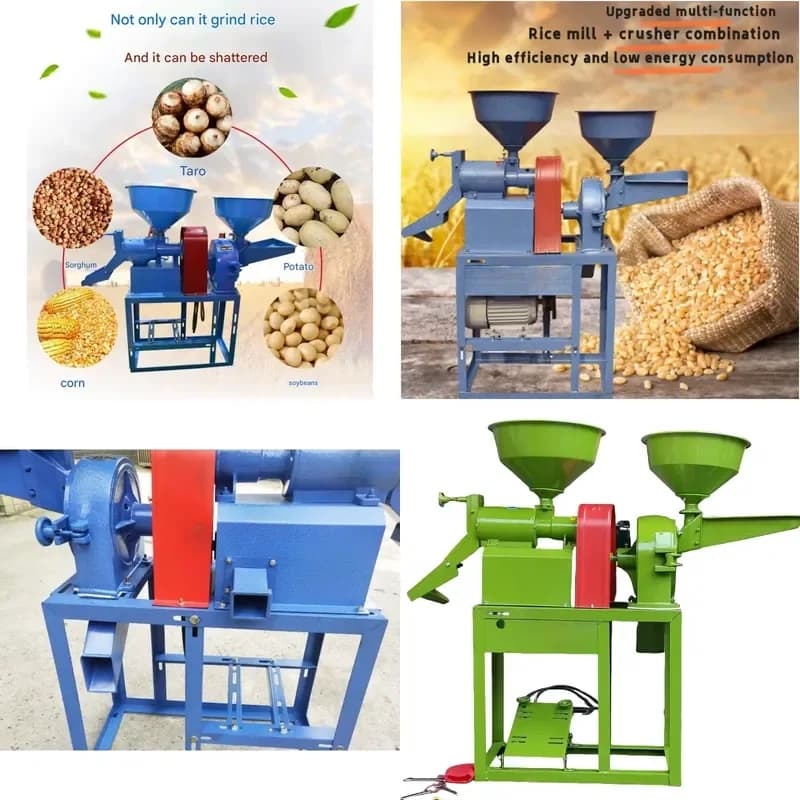 2026Hot Highquality AgricultureSpeed 2800r/min Rice Milling Plant Fully Automatic Vertical Modern Rice Milling Machine