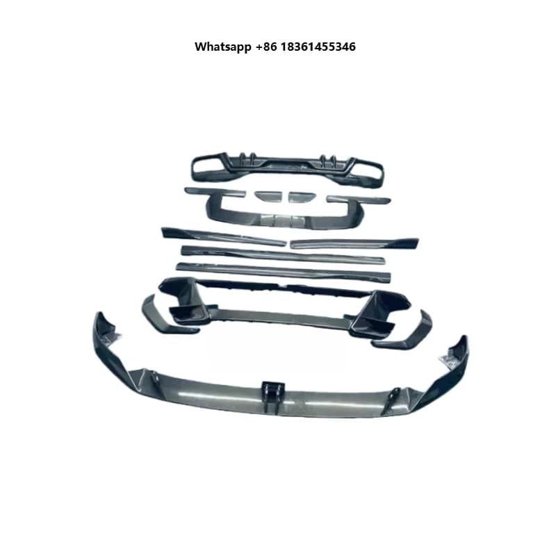 Premium Accessories Fiber Auto Parts Front And Rear Bumper Dry Carbon Sport Body Kits Car Bumpers BodDurable