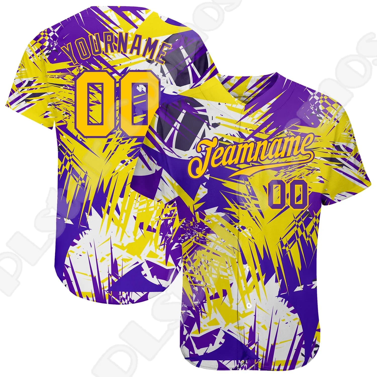 Custom Name Halloween Skull Dragon Graffiti Gradient Retro Tattoo 3DPrint Summer Casual Harajuku Funny Baseball Shirts Jersey 16