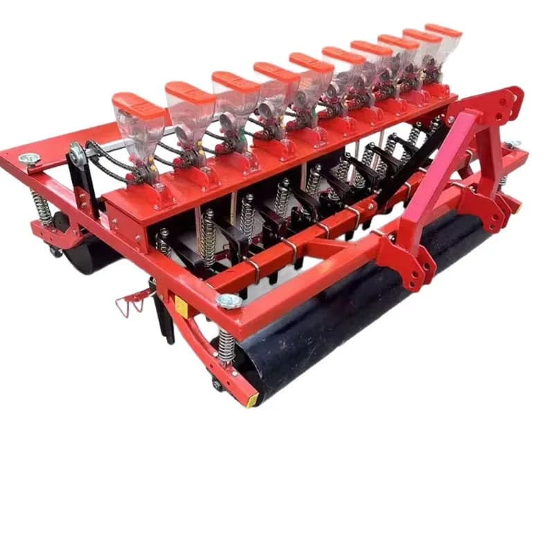 Tractor hanging vegetable herbal seeder, multi-row optional fine seeder for small particles