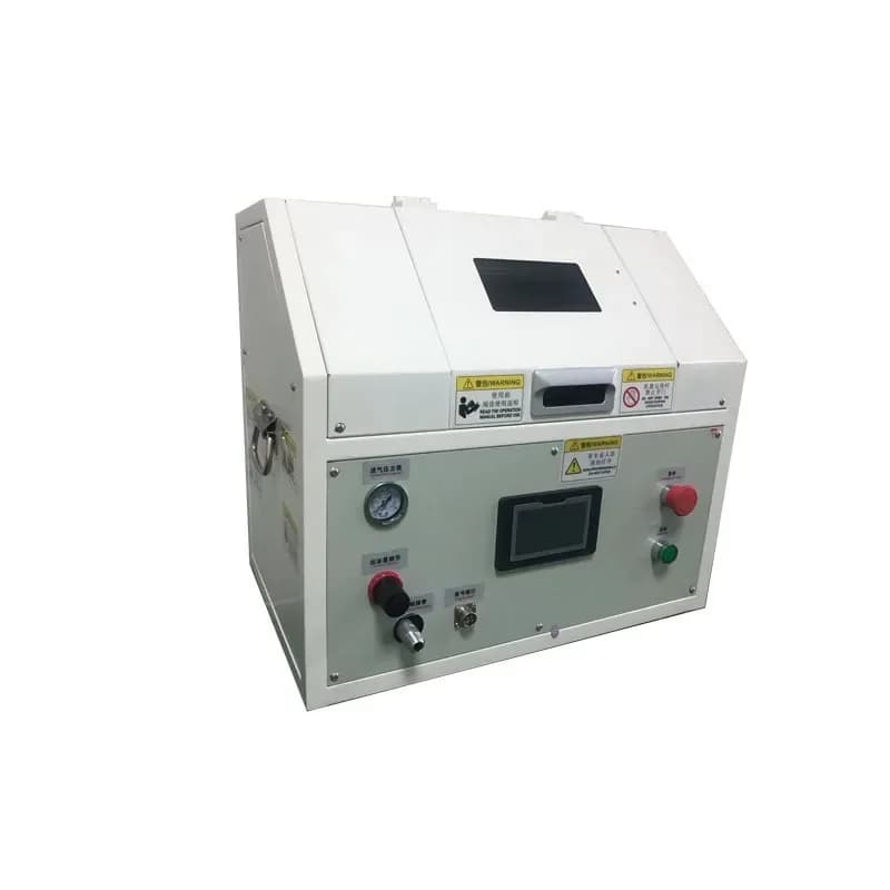 Dry ice cleaning machine accessories nozzle (ice outlet hose, handle, dry ice machine cutter plate) deburring machine nozzle
