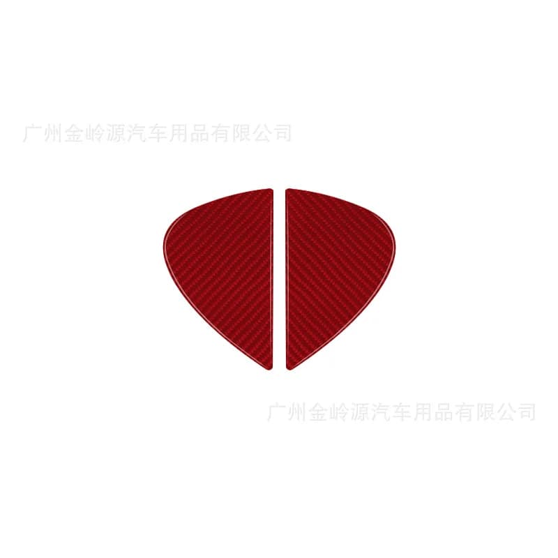 For 14-20 Mercedes-Benz W205 GLC Car Interior Modification Carbon Fiber Front Door Groove Decorative Stickers