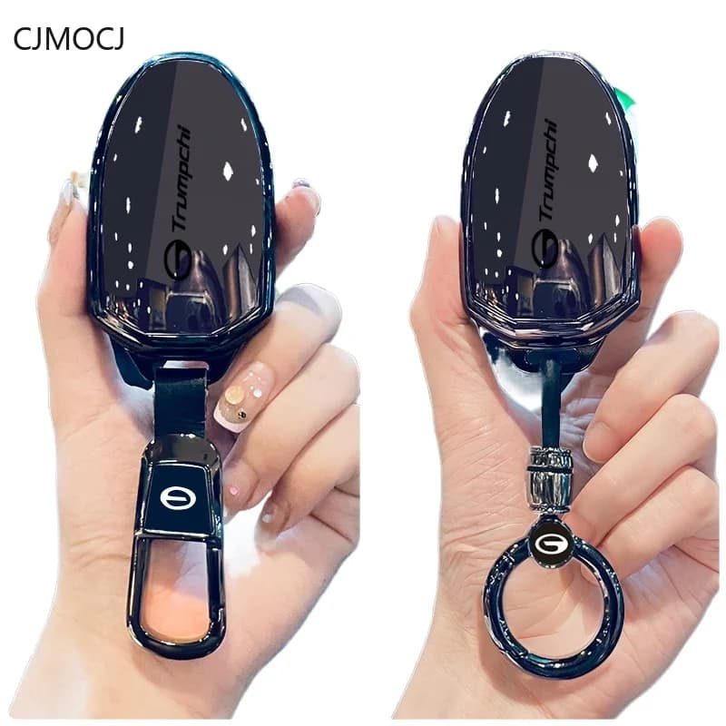 Premium TPU Key Cover Case for GAC Trumpchi Yingbao / M8 / GS8 / GS3 / E9 / Yingku / GS4 Max (2024) - Protective Key Fob Shell