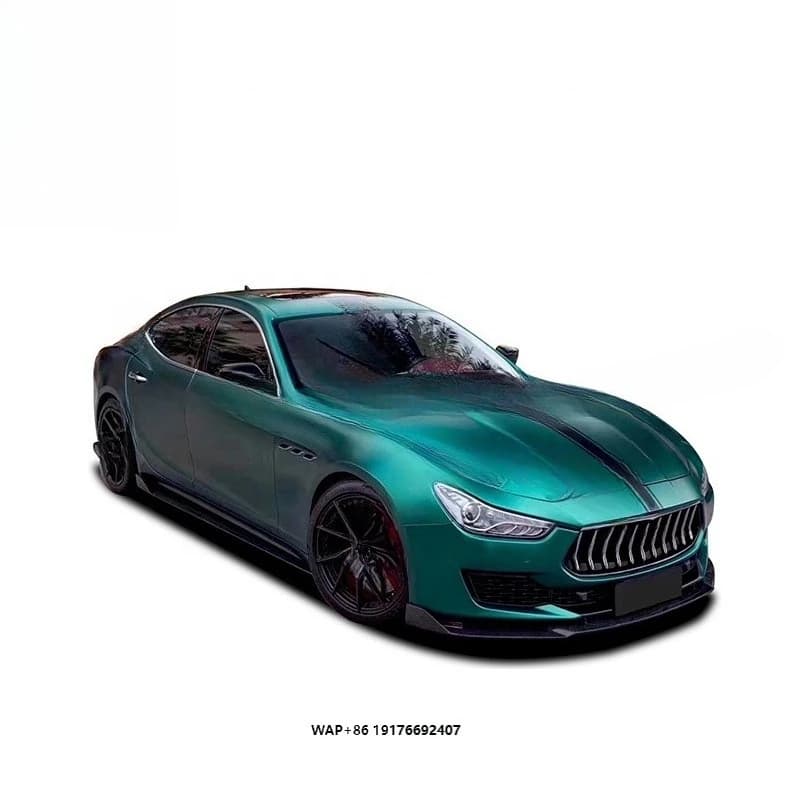 Design Body Kit Carbon Fiber Side Skirts Front Lip Rear Lips Bodykit for Ghibli 2018-2020