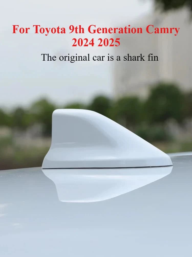 For Toyota 9th Generation Camry 2024 2025 Car Shark Fin Antenna Cover Base Replacement Car Roof Exterior Accessories Decoration