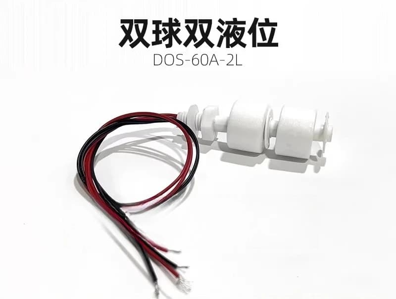 DOS-60A-2L Reed Float Ball Switch Double Level Liquid Level Water Level Controller