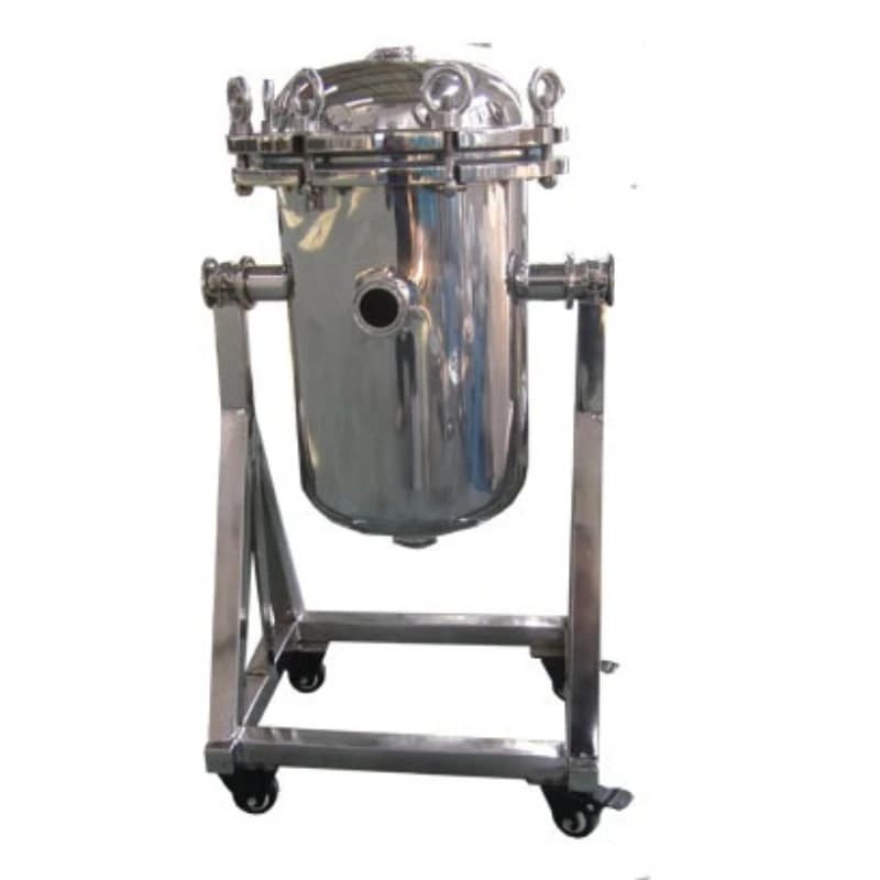 316L stainless steel titanium rod precision filter, sanitary grade filter