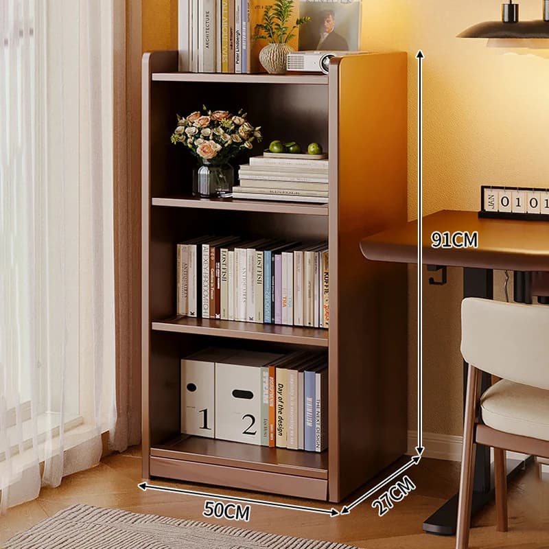 Creative Modern Bookcases Minimalist Unique Premium Wooden Booklets Space Saving Wohnzimmerschränke Living Room Furniture