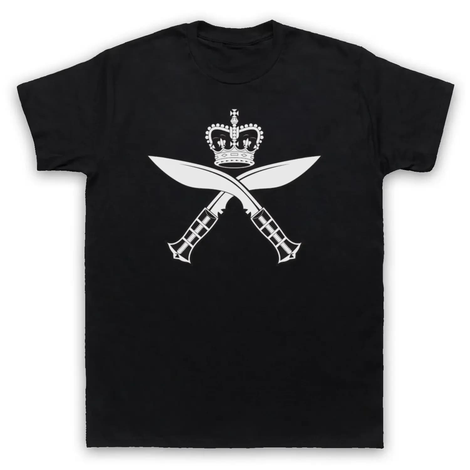 Gurkha Insignia Regiment Inspired Army Logo T-Shirt 100% Cotton O-Neck Short Sleeve Summer Casual Mens T-shirt Streetwear