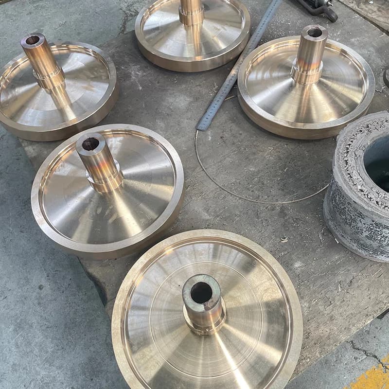 High Wear Resistance Bronze Crusher Part Enhanced Durability Cone Crusher Casting Services Condition New