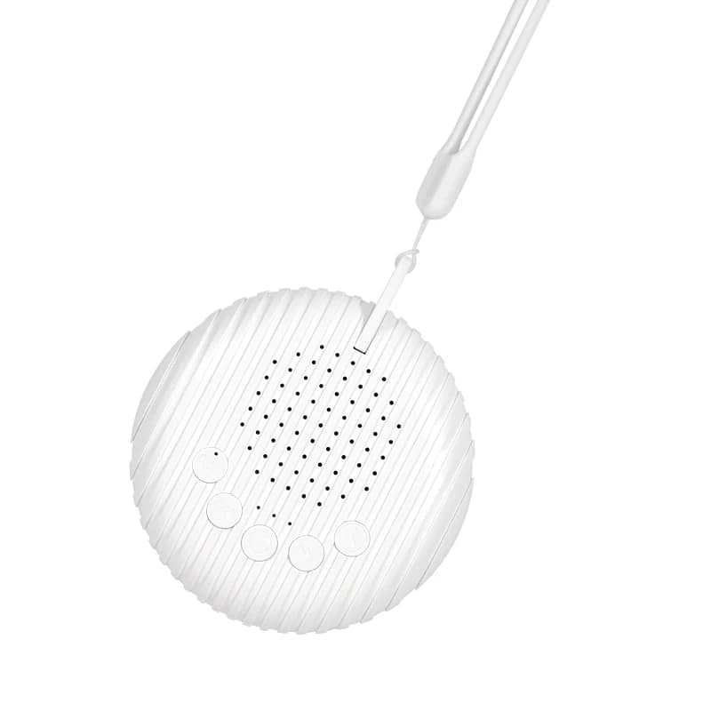 Q3 White Noise Sound Machine with Night Light 10 Meditation Music for Bedside and Baby Sleep ASMR Equipment Health Supplies