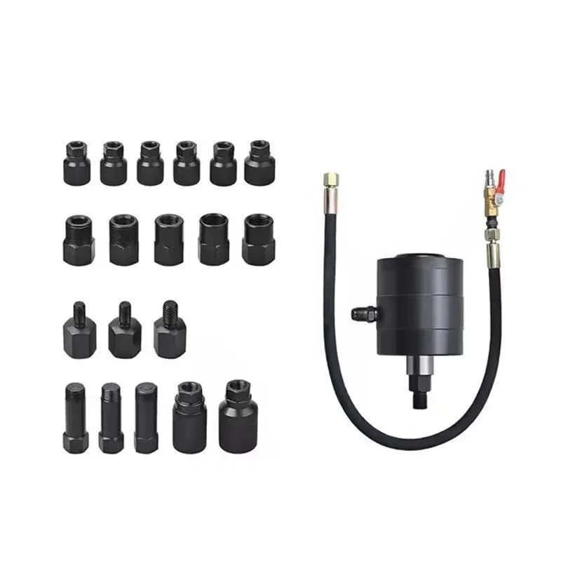 Pneumatic Diesel  Removal Puller Tool Set, Quick Injector Cart Disassembly and Injector Repair Tool
