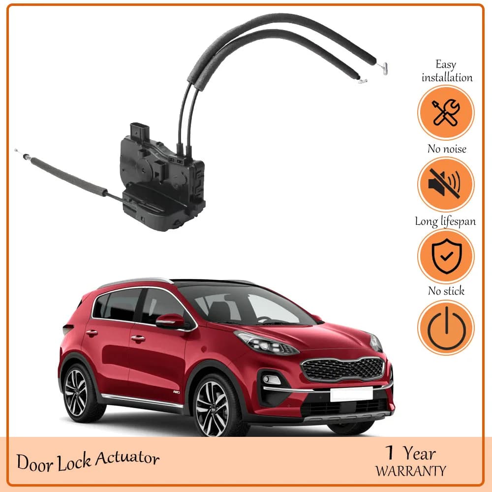 Front Right Passenger Door Lock Latch Actuator for KIA Sportage 2011-2016,oem 81320-3W010,81320-3W000,81320-3W020,813203W020