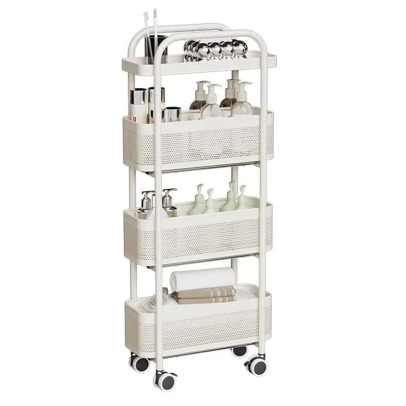Crack trolley drawer narrow cabinet bathroom refrigerator sofa toilet integrated storage toilet gap rack