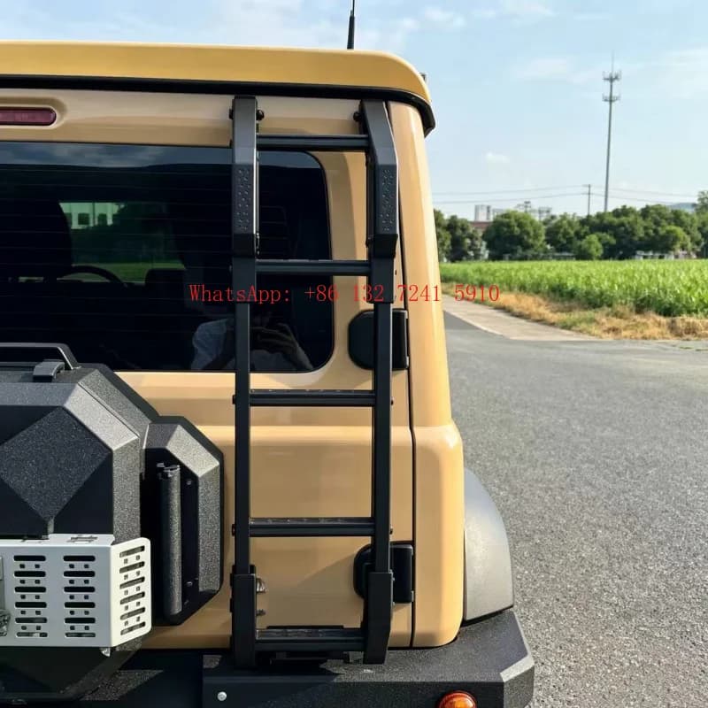 Hongsheng Products: Cross-border Car Modification Parts Suitable for 18-26 Jim B74 Aluminum Alloy Tailgate Ladder