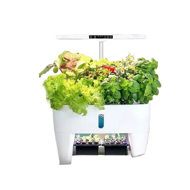 Smart Home Indoor Soilless Cultivation Hydroponics Hydroponics Equipment Vegetables Flowers Herbs Dwarf Tomatoes Pepper Planter