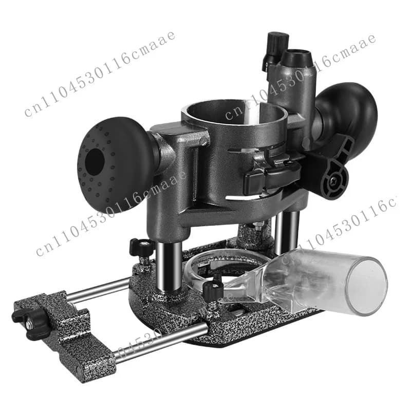 Electric trimming and slotting woodworking tools Multifunctional workpiece engraving machine Full function Bakelite milling base