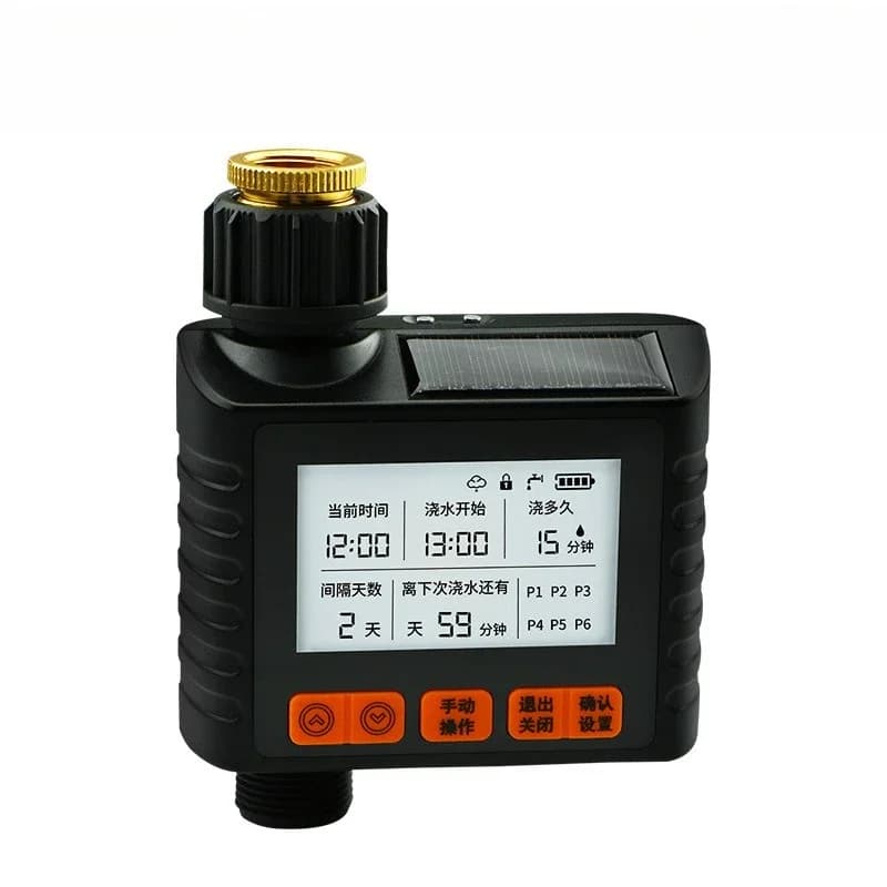 Solar home watering sprinkler intelligence system drip irrigation timing automatic watering device spray atomization others