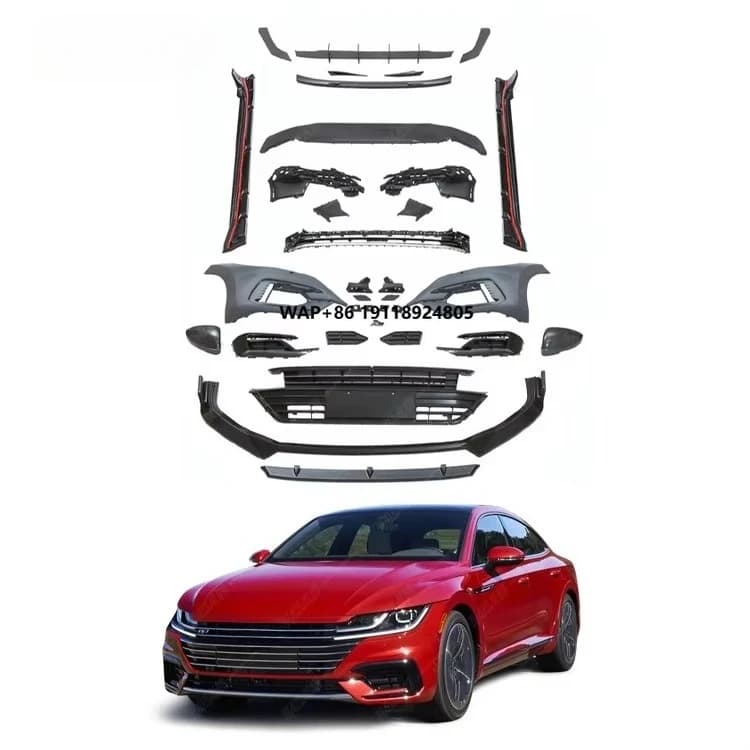 Max Style Body Kit Facelift for  Arteon Upgrade to Max Style Body Kit with Front Bumper Side Skirts Diffuser