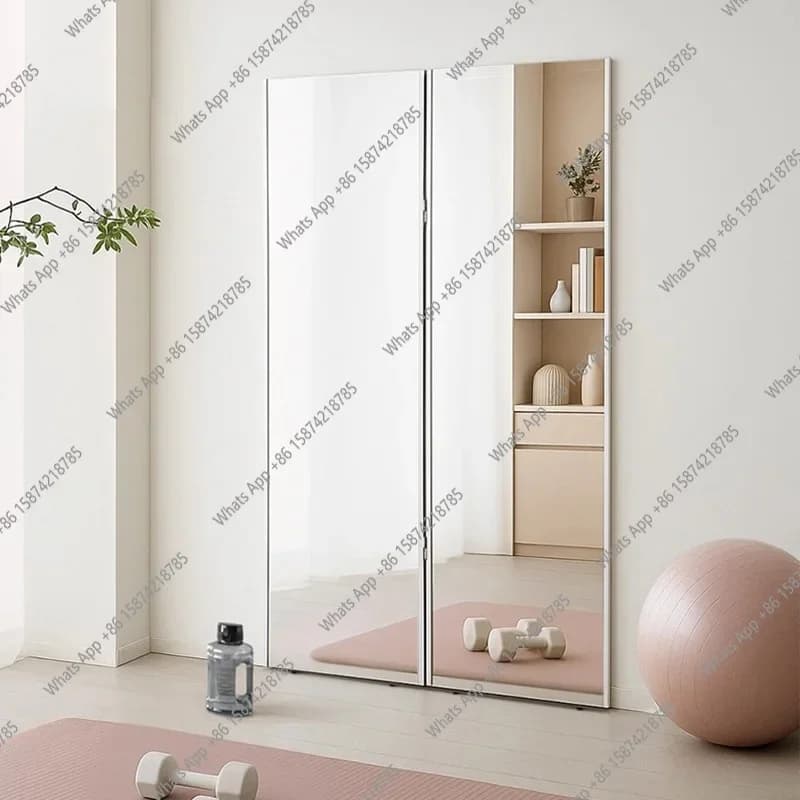 SS Wall Modern Mirror Full Body Girls Hanging Long Luxury Funky Square Men Bedroom Bathroom Mirror Items Espelhos Home Decoratio