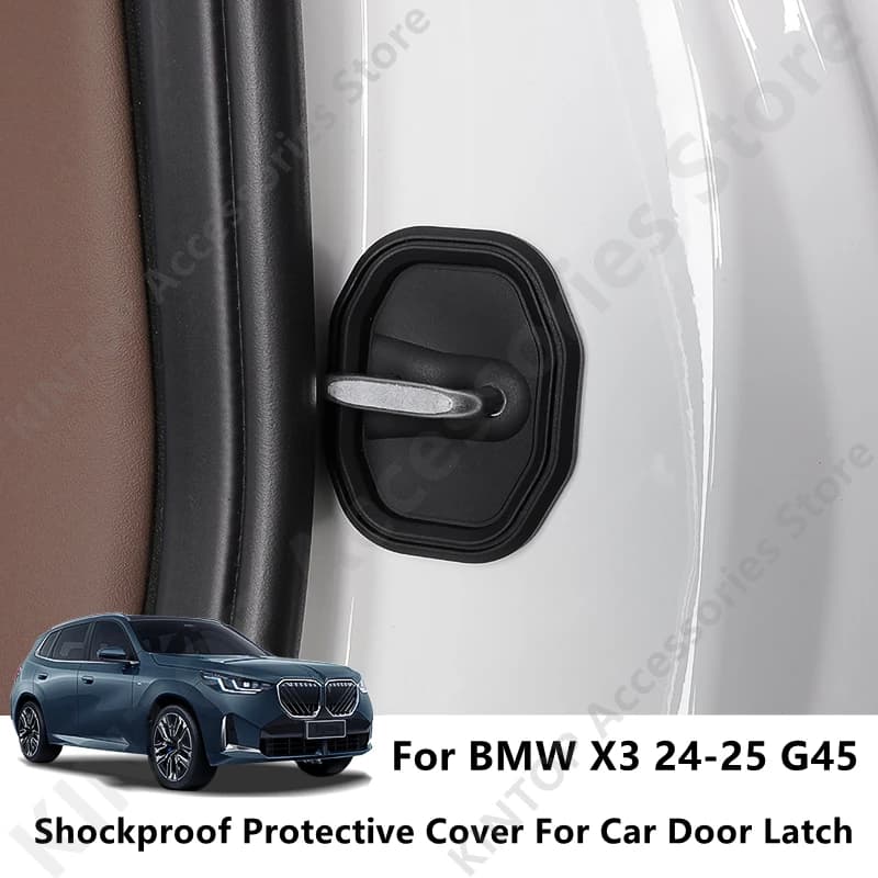 For BMW X3 24-25 G45 Shockproof Protective Cover For Car Door Latch,Car Interior Modification Protection Accessories Refit