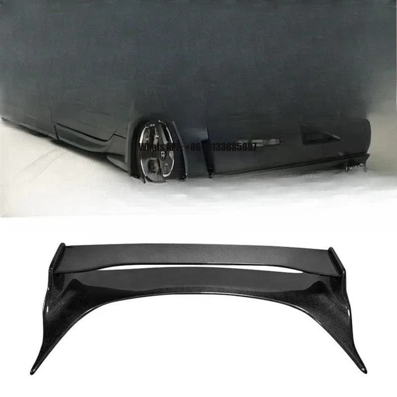High Quality New Carbon Fiber Rear Trunk Spoiler Lip for Nissan 350Z 2003-2016 Plastic Bumper Type