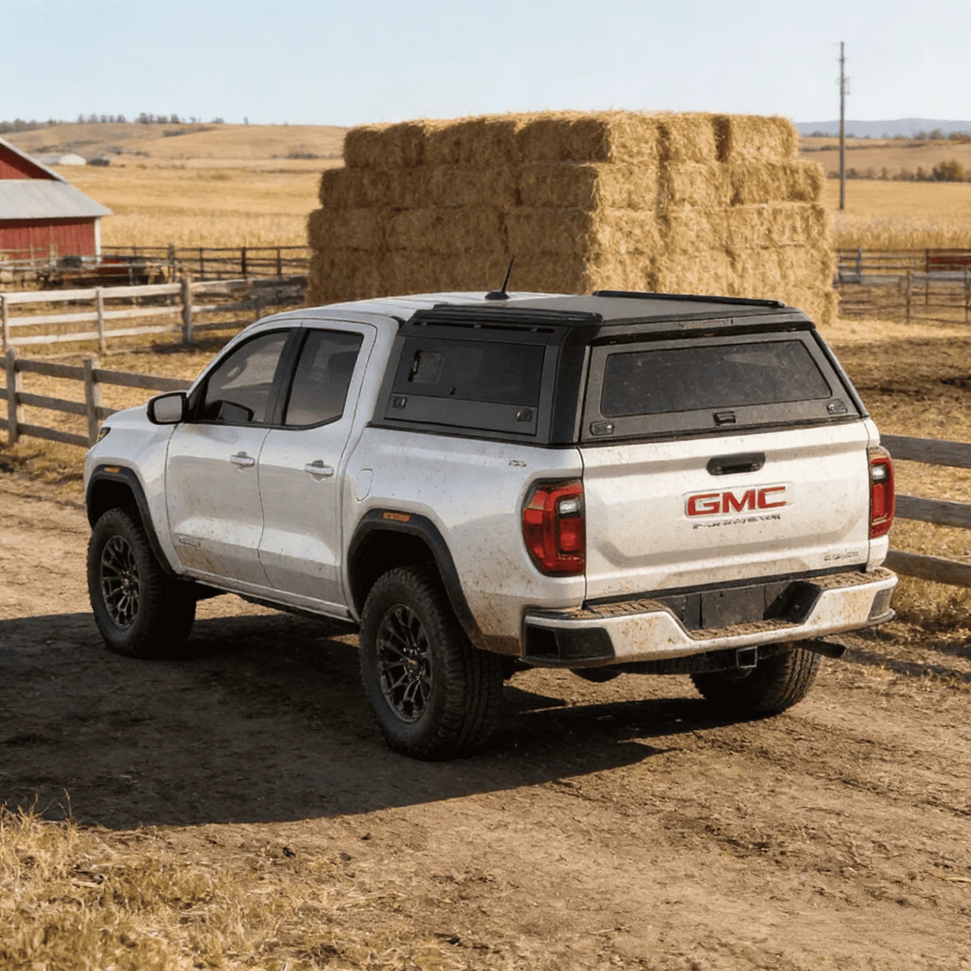Premium Aluminum Truck Camper Shell for GMC Sierra CANYON Maverick Lightweight Aerodynamic Precision Fit Daily Commute Ready