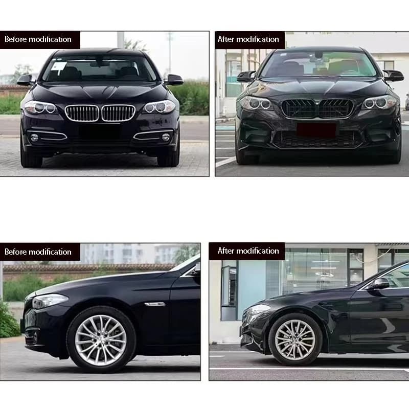 Upgrade M4 Body Kit Bodykit for BMW F10 Accessories 5 Series F18 2011-2016 F10 Body Kit Front Lip Bumper Grille Set