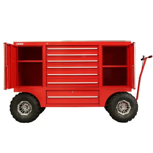 Heavy Metal Tool Trolley New Designs Garage Workshop Vehicle Tool Trolley with Handle High Quality Trolley Tool Box Cabinet