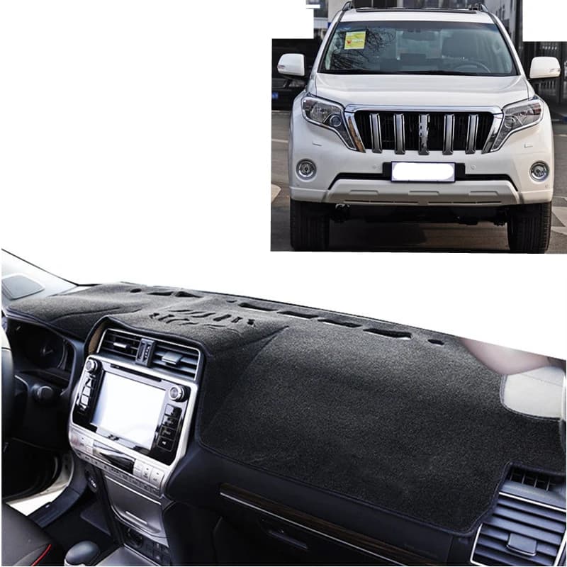 For Toyota Land Cruiser Prado J150 2010-2018 2019 2020 Dashboard Cover Mat Pad Dashmat SunShade Carpet Protector Car Accessories