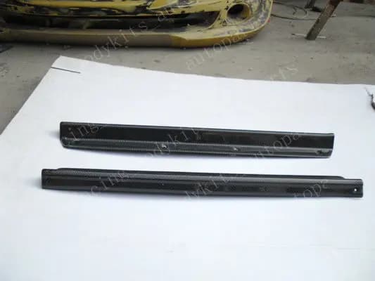 For Mazda RX7 FC3S Carbon Fiber Inner Door Sill Step Panel Trim Cover Bodykits