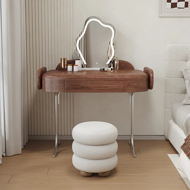 ZMinimalist Salon Vanity Table Events Large Wooden Beauty Modern Design Dressing Table Makeup Mesa De Maquillaje Home FurnitureZ