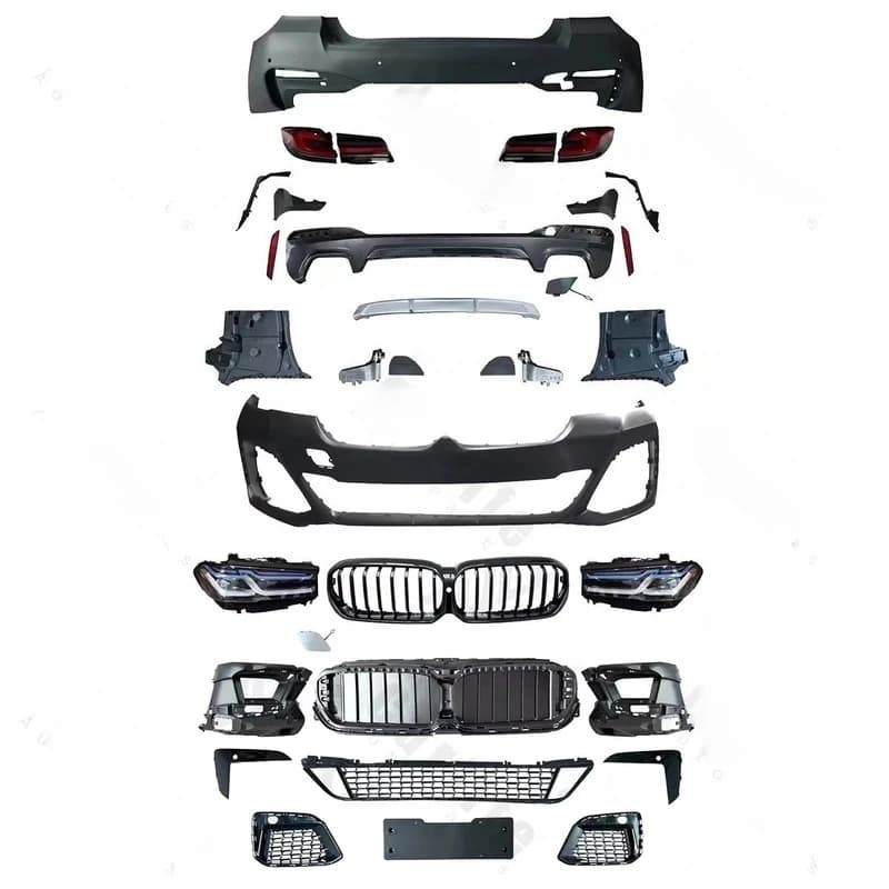 High Performance Conversions for  5 SERIES F10 2011-2017 to G30 Lci 2021 Style with Front Rear Bumpers Body Kit